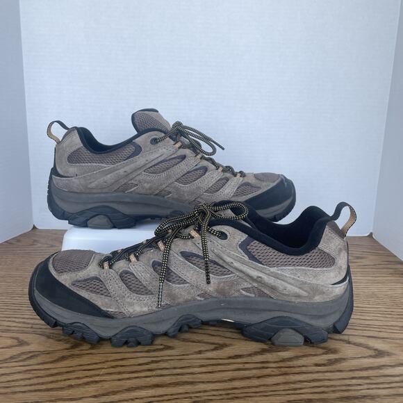 Merrel Moab 3 Men's hiking waterproof shoe pig suade size 13 - Picture 1 of 9